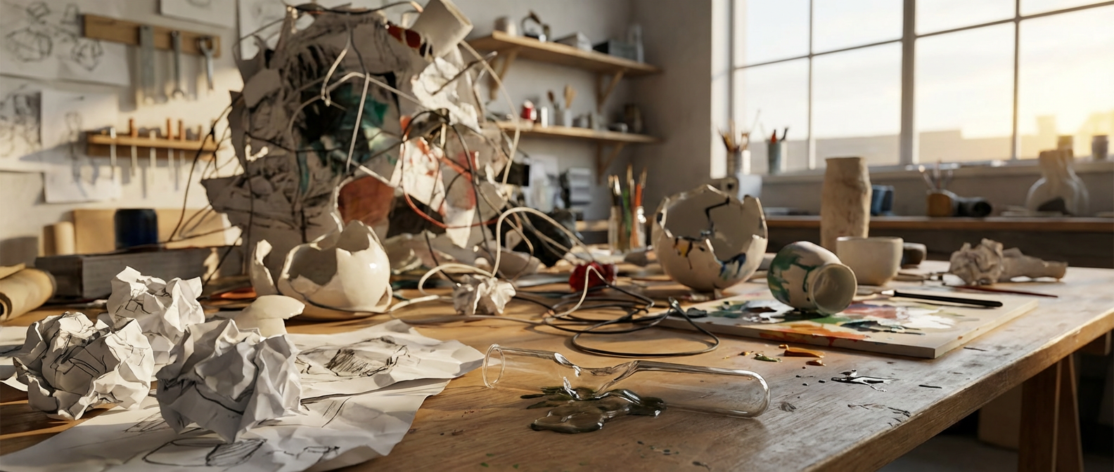 Why Your Creative Failures Are More Valuable Than Your Successes